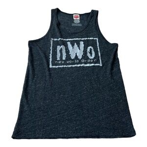 Homage NWO WWE New World Order Tank Top Women’s Medium Gray Wrestling Pullover